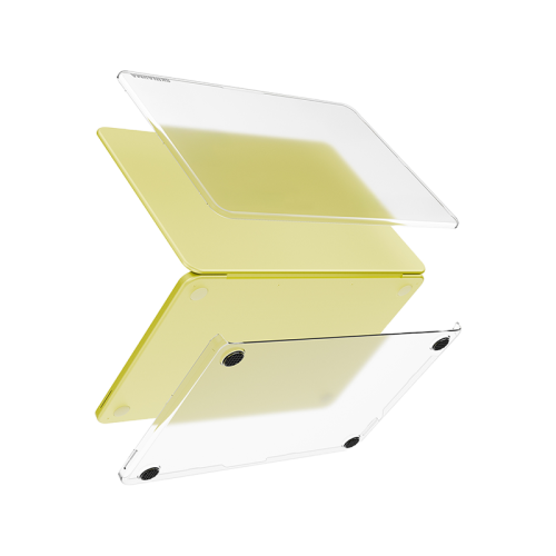 SkinArma Aeron Case for MacBook Neo 13" - Frost Clear