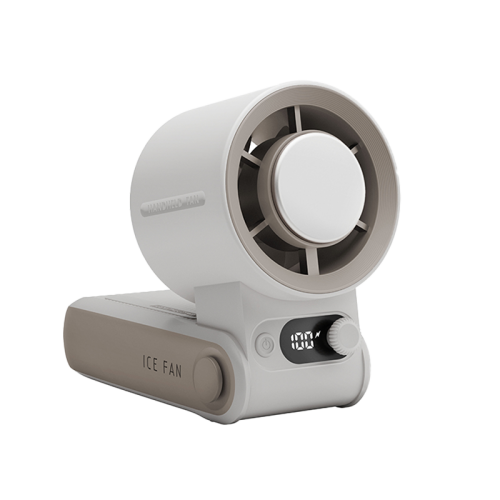 Energea AirMate Chill Adjustable Portable Handheld Fan - 6000mAh / 12W  / Sand Brown