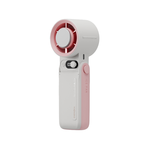 Energea AirMate Chill Adjustable Portable Handheld Fan - 6000mAh / 12W  / Sand Pink