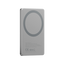 Energea AluPac Mini Aluminum MagSafe Power Bank - 5000mAh / USB-C / Natural Titanium