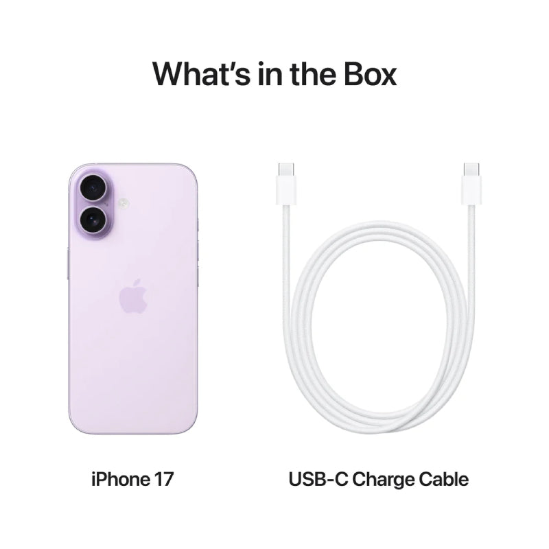 Pre-order Apple iPhone 17 - 256GB / Lavender / 5G / 6.3’’ Mobiles & Tablets > Mobiles