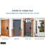 Gopeta Smart Outdoor Lock for Metal Gate