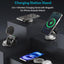 RAVPower RP-WC1008 Premium Foldable 3-in-1 Wireless Charger - 15W / Titanium