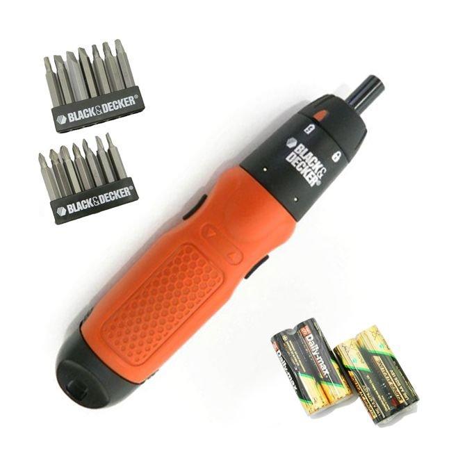 Black+Decker 12V Cordless Screwdriver