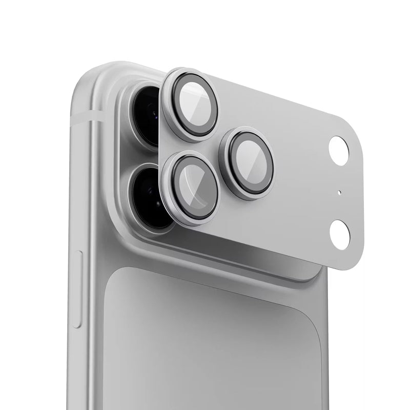 Levelo TrioPro Camera Lens Protector iPhone 18 Pro Max - Silver