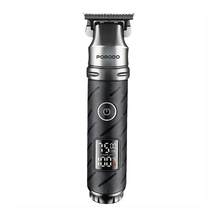 Porodo Lifestyle Edgemaster T-Blade Trimmer & Shaver - Black