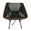 Porodo Lifestyle Mesh Fabric Comfort Camping Chair with Handy Storage Pouch - Black