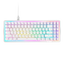 NZXT Function Elite Mini TKL Wired Gaming Keyboard - White