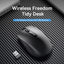 Vention 3-Button Wireless Computer Mouse with USB Receiver - 1200dpi / 2.4GHz / Black