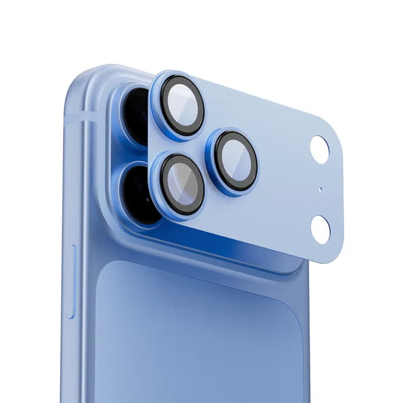 Levelo TrioPro Camera Lens Protector iPhone 18 Pro Max - Light Blue