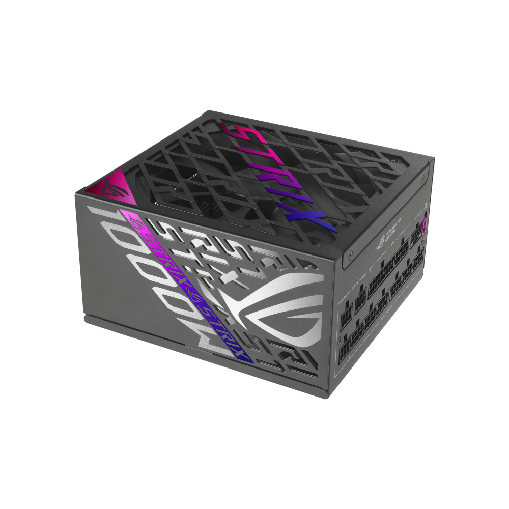 ASUS ROG STRIX ATX 3.1 PCIe Gen 5 80 Plus Platinum Power Supply - 1000W / Black