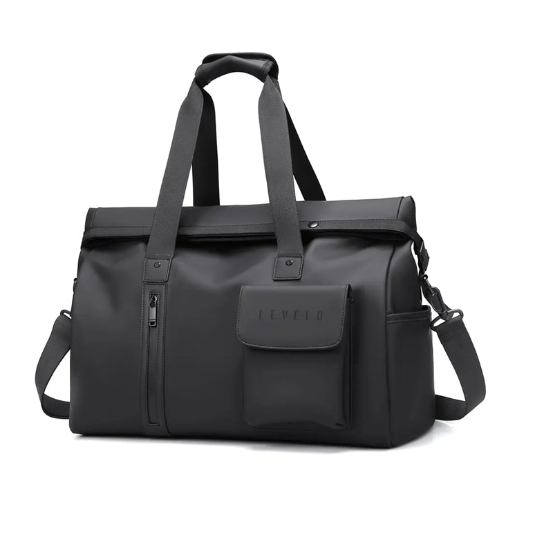 Levelo Monaco Travel Duffle Bag - Black