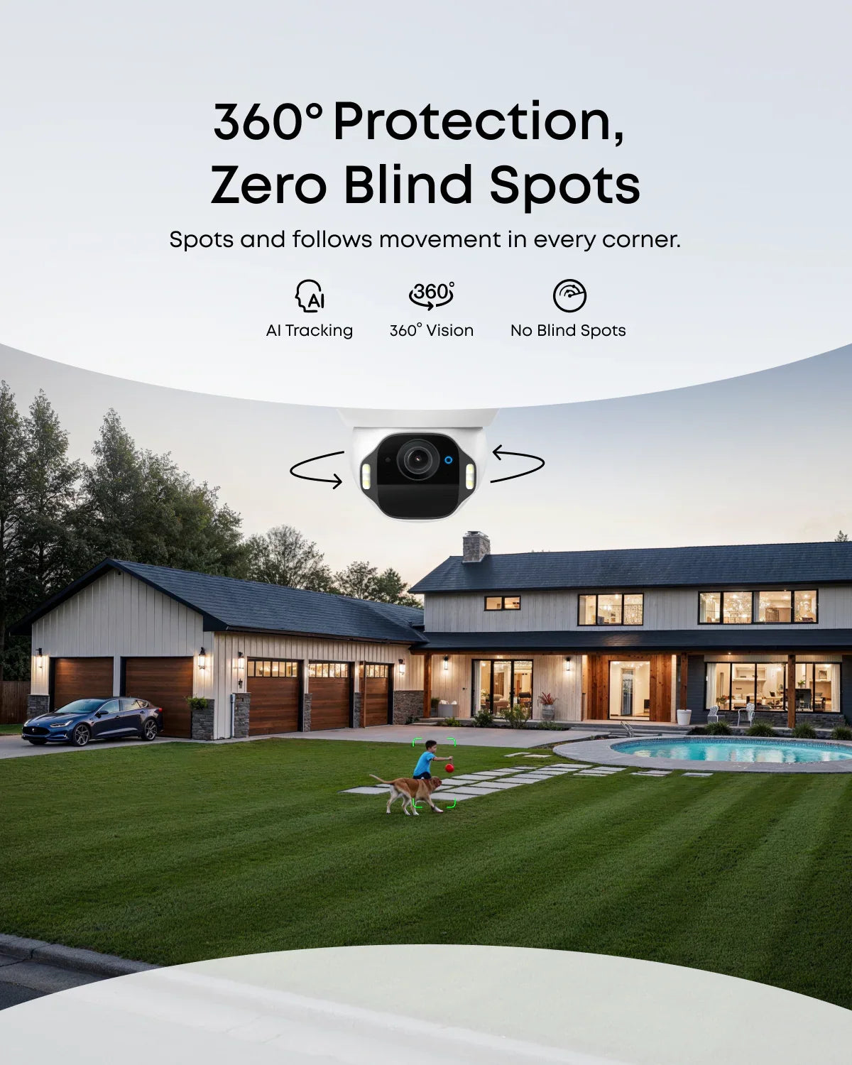 eufy Security SoloCam E42 2-Cam Kit (HomeBase S380) - White