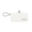 MOMAX 3-in-1 Mini Power Bank - 5000mAh / 20W / USB-C / White
