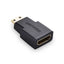 UGREEN Mini HDMI Male to HDMI Female Adapter - Black
