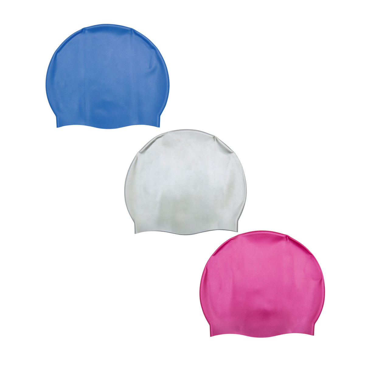 Bestway Glider Swim Cap (Contents: One Swim Cap, 3 Assorted Colors) - Age 14+