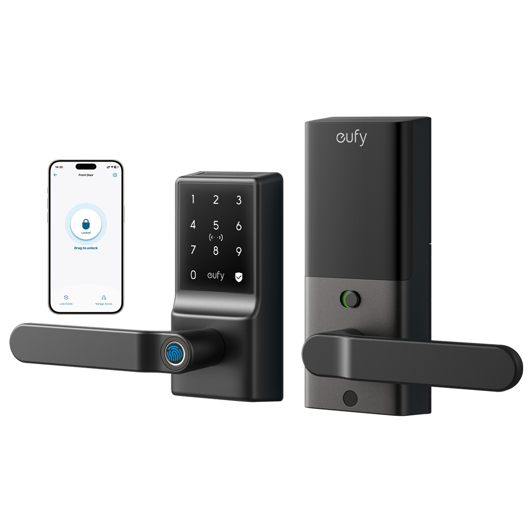 eufy C33 Smart Lever Lock - Black