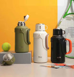 D.kadi KD9106Bl Vacuum Bottle 1L - Black