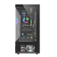 Darkflash DS950V ATX PC Case - Black (With LED Display + 6 x ARGB Fans Included)