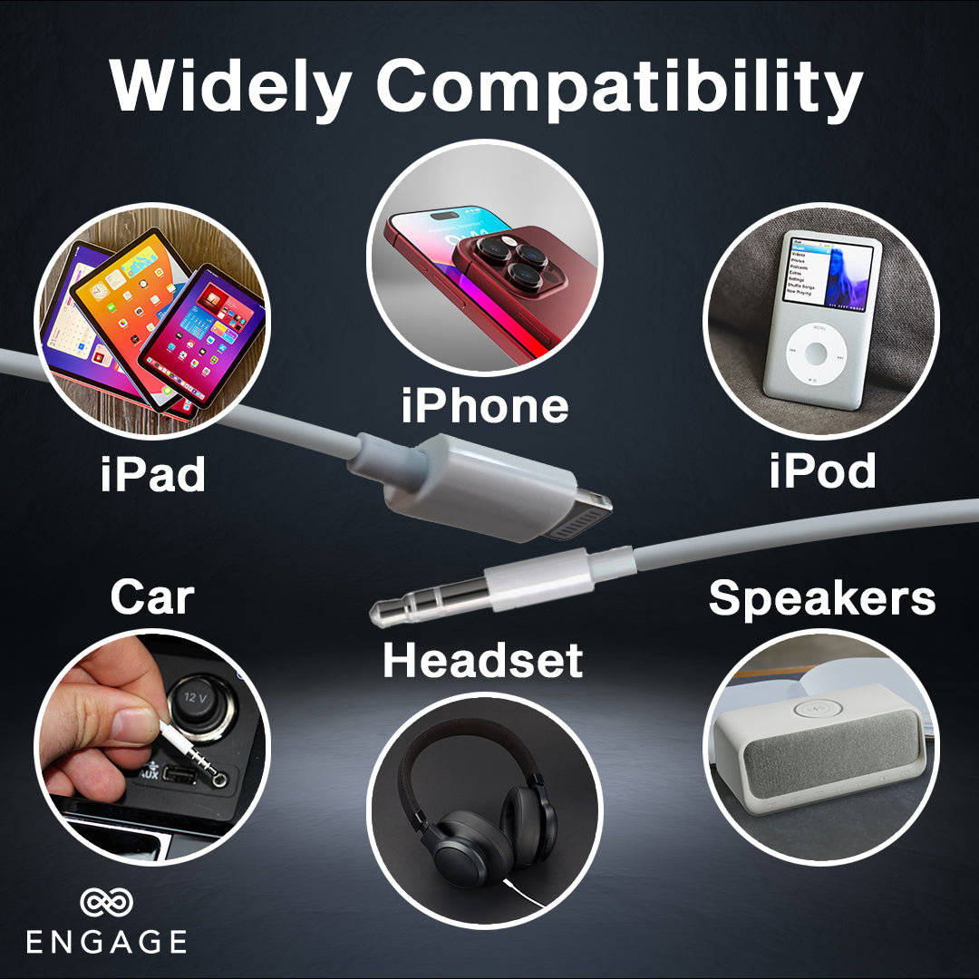 Engage Lightning To 3.5Mm Aux Audio (8954526522363)