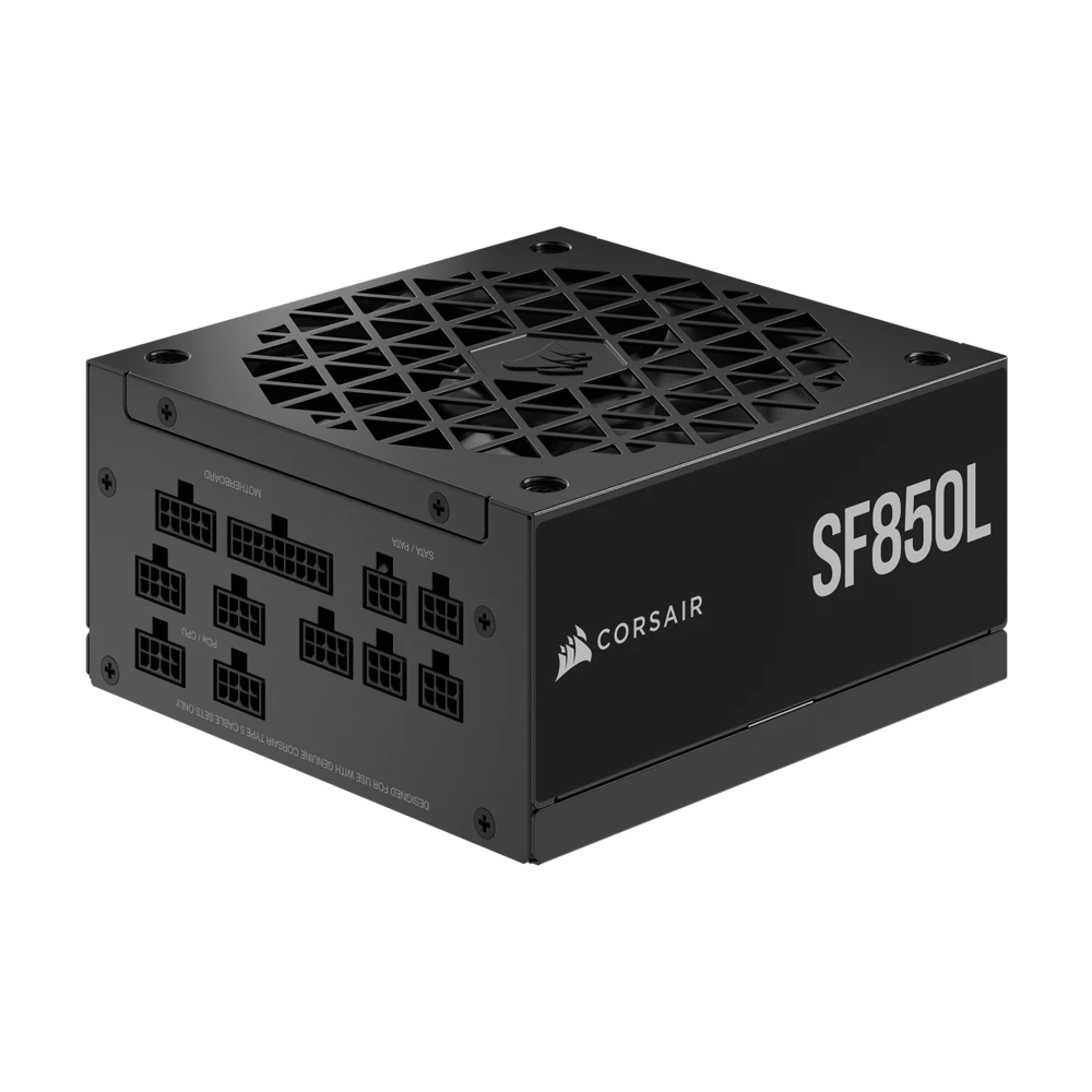 CORSAIR SF-L Series SF850L 80 Gold Plus Fully Modular Power Supply - 850W / Black