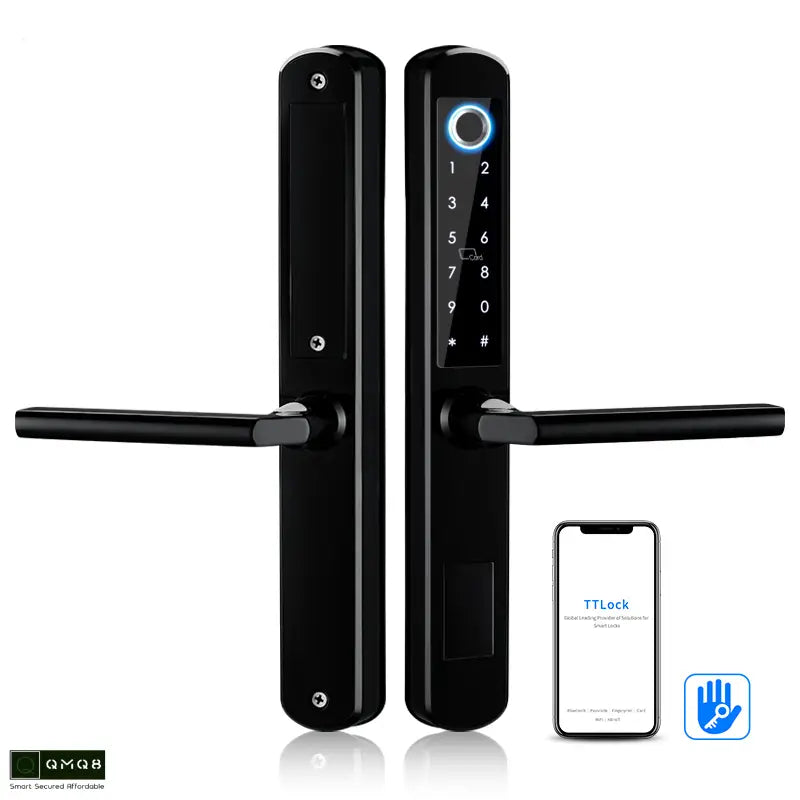 Gopeta TTLock Aluminum Door Lock - Black