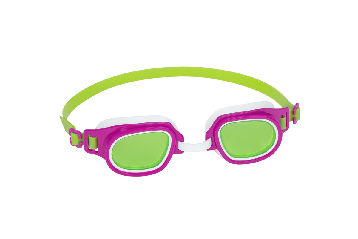Bestway  Aquanaut Essential Goggles (Contents:One Pair Of Goggles, 3 Assorted Colors) Age 7+