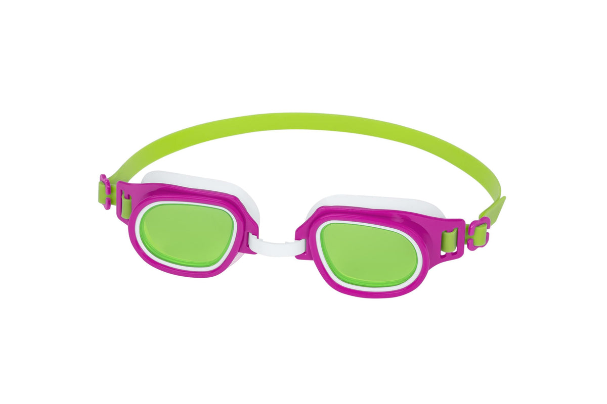 Bestway  Aquanaut Essential Goggles (Contents:One Pair Of Goggles, 3 Assorted Colors) Age 7+
