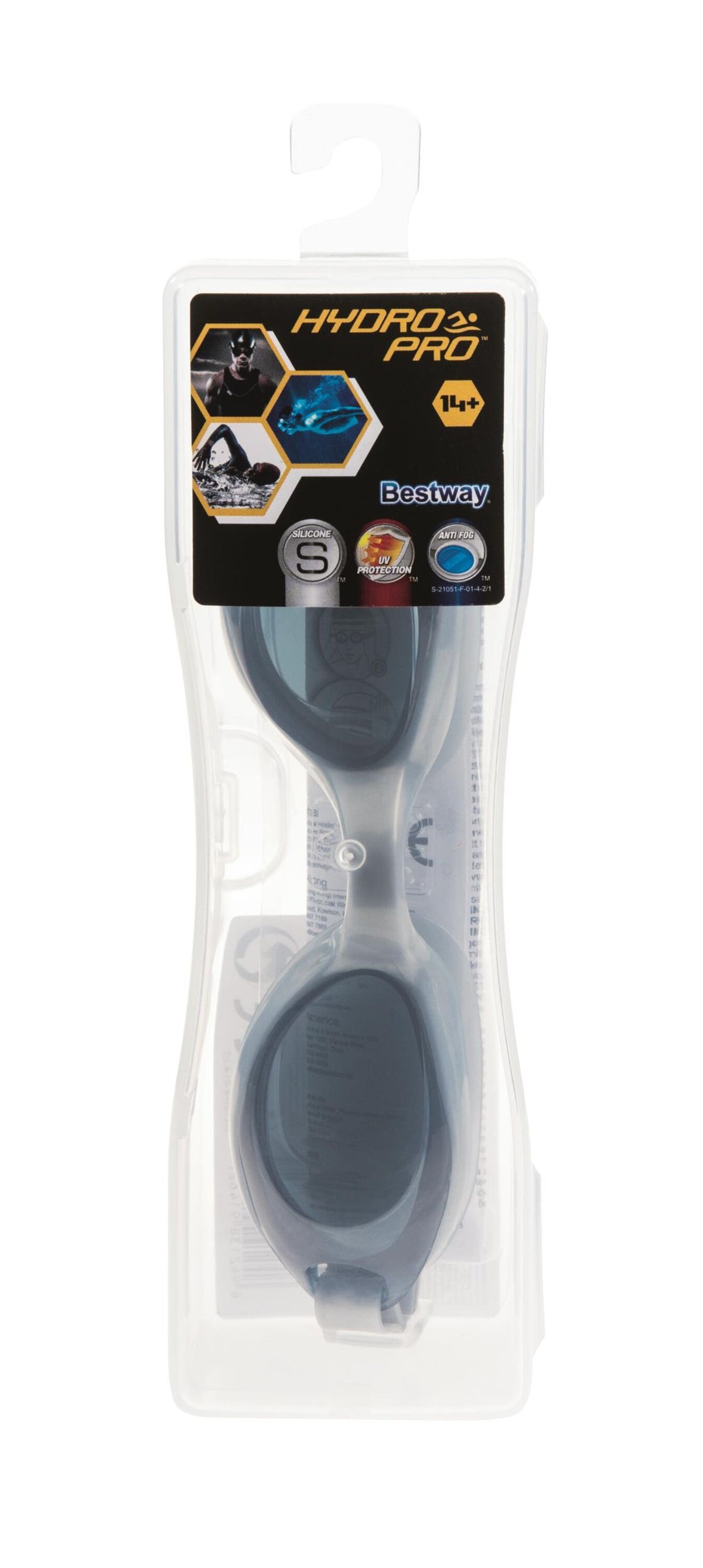 Bestway Resurge Goggles (Contents: One Pair of Goggles, 3 Assorted Colors) Age 14+