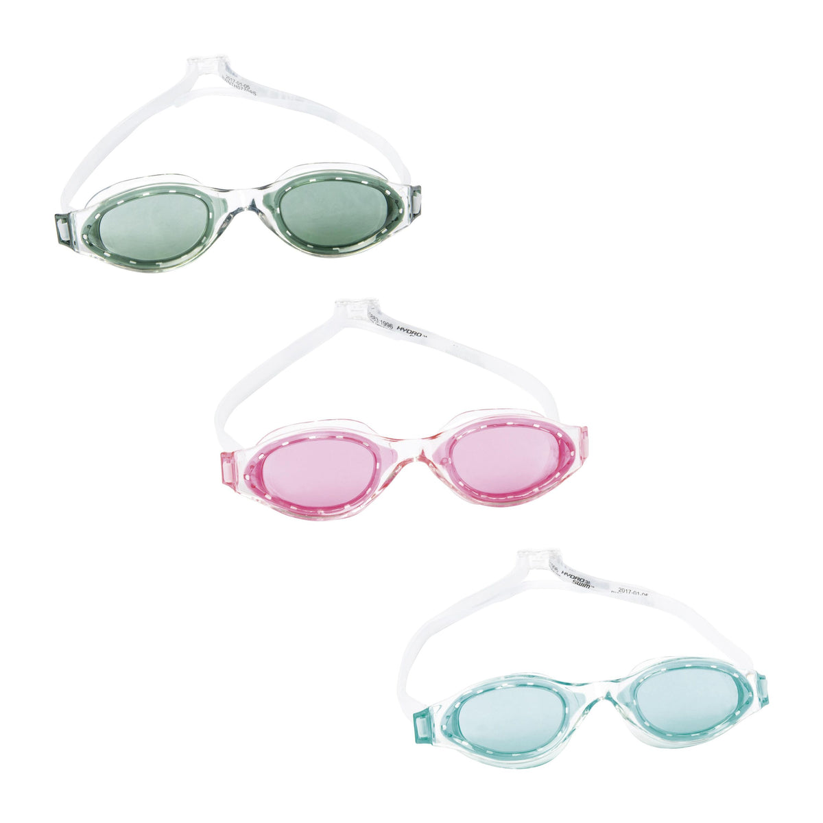 Bestway Accelera Goggles (Contents:One Pair Of Goggles, 3 Assorted Colors) Age 14+