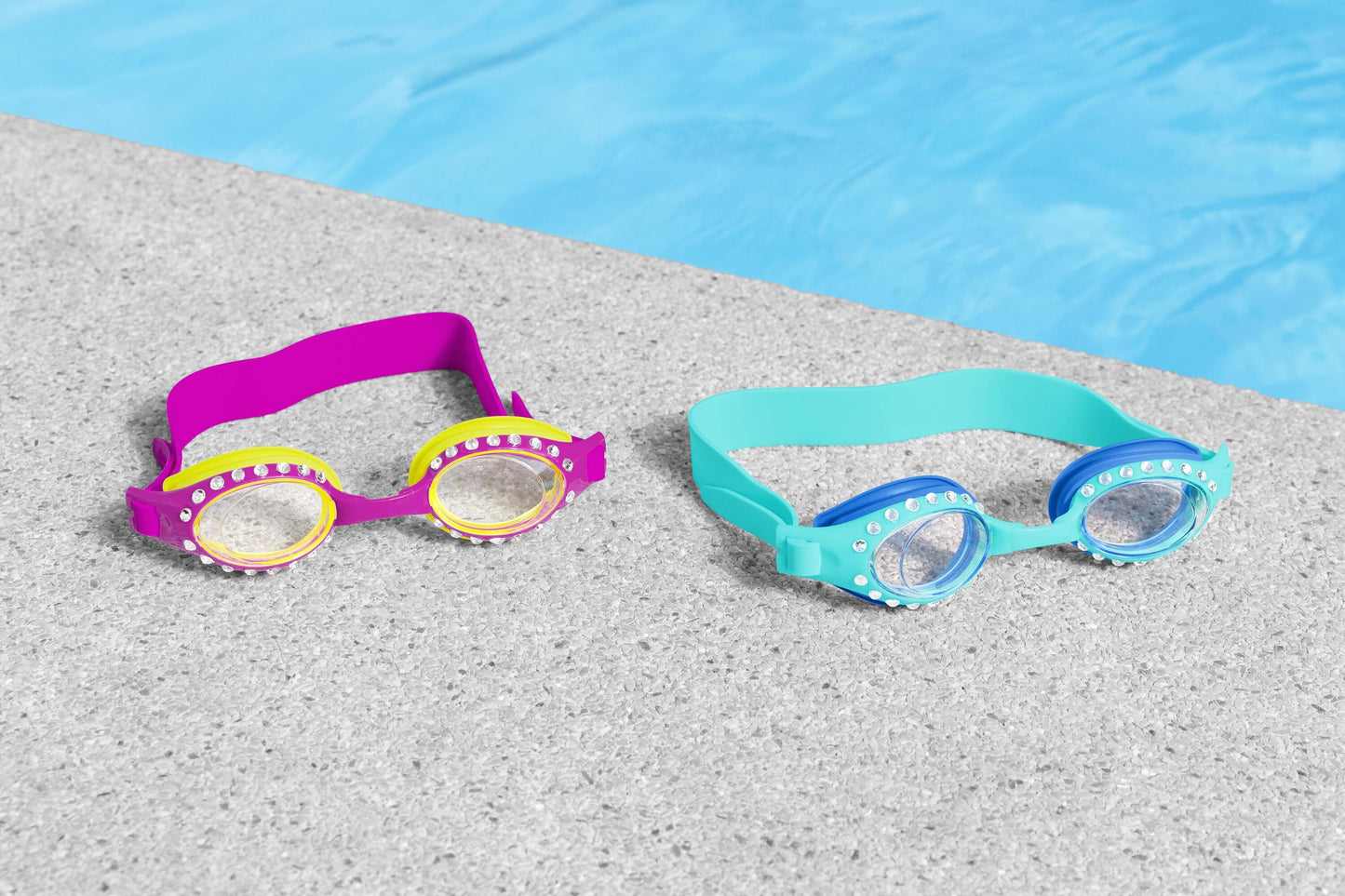 Bestway Sparkle 'N Shine Goggles (Contents: One Pair of Goggles, 2 Assorted Colors) Age 3+