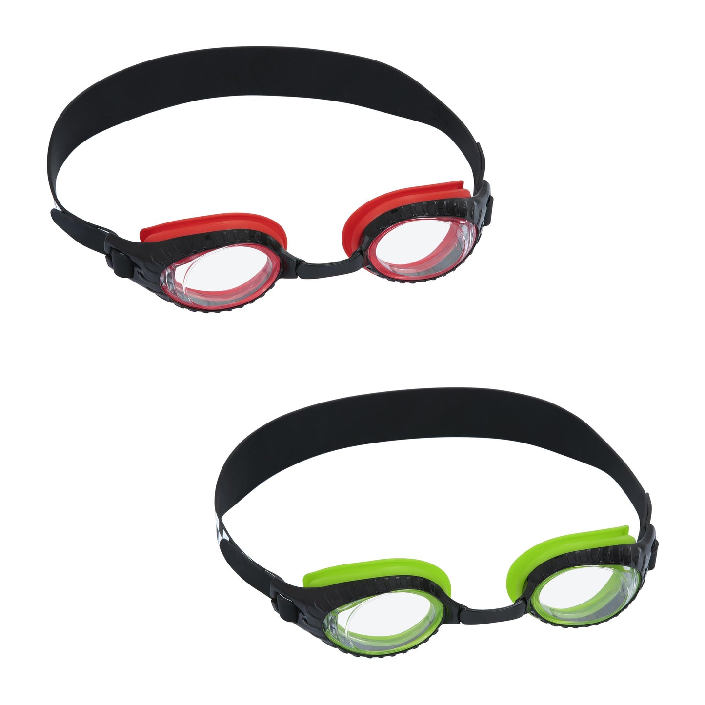 Bestway Turbo Race Goggles (Contents: One Pair of Goggles, 2 Assorted Colors) Age 7+