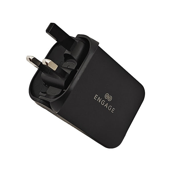 Engage Foldable Dual Usb-C 65W Power Adapter (Tr-344)(8954526522375)