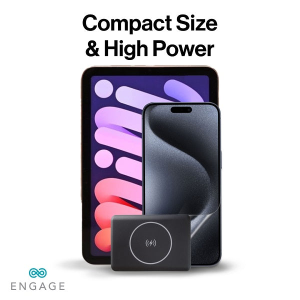 Engage Compact W/L Magnetic Pb10K Mah W/Usb-C & Led Display Pd 45W-8954526522386