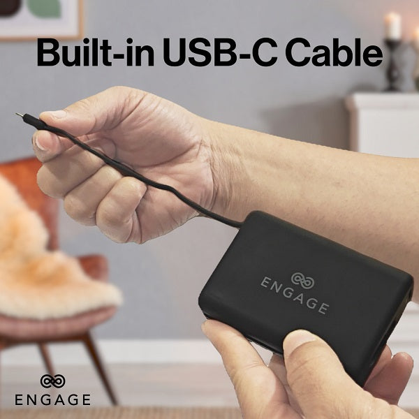 Engage Compact W/L Magnetic Pb10K Mah W/Usb-C & Led Display Pd 45W-8954526522386