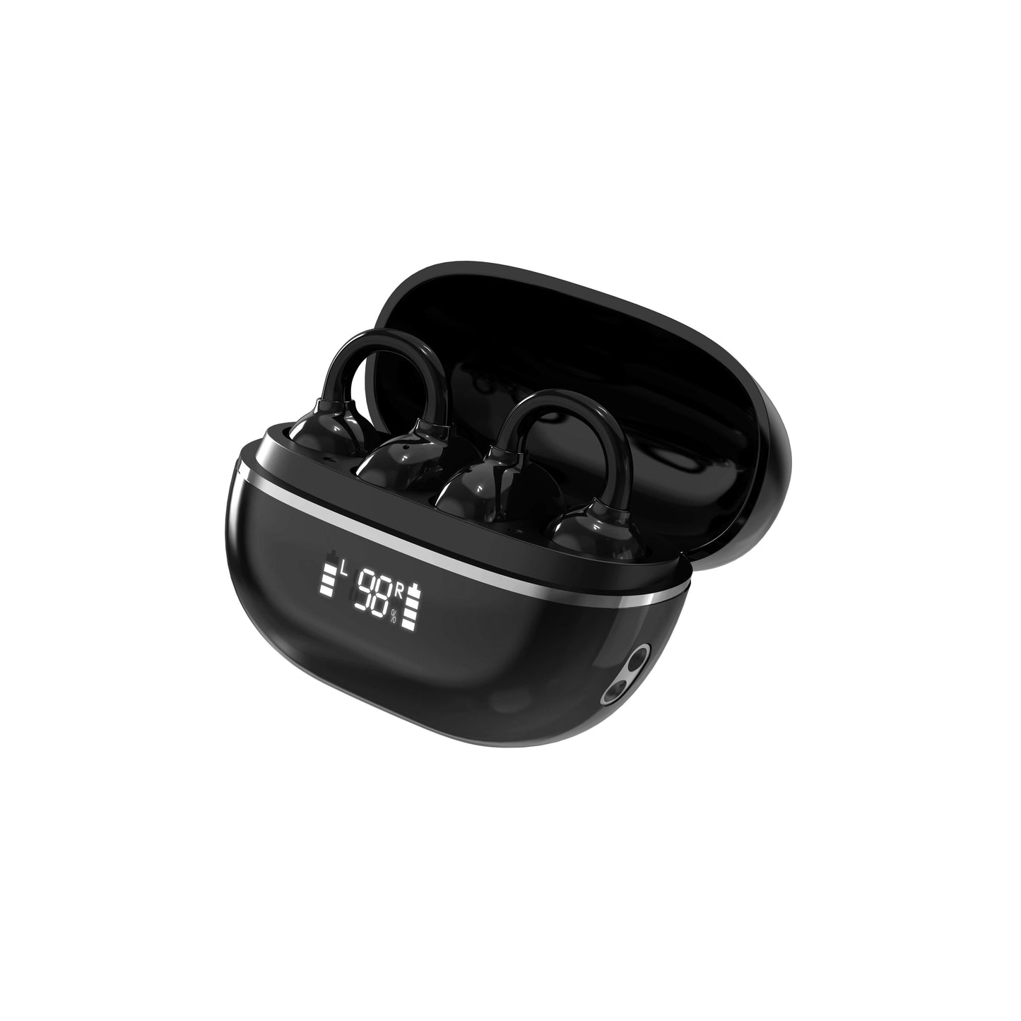 LDNIO T09 Wireless Earbuds - Bluetooth / 400mAh / USB-C / Black