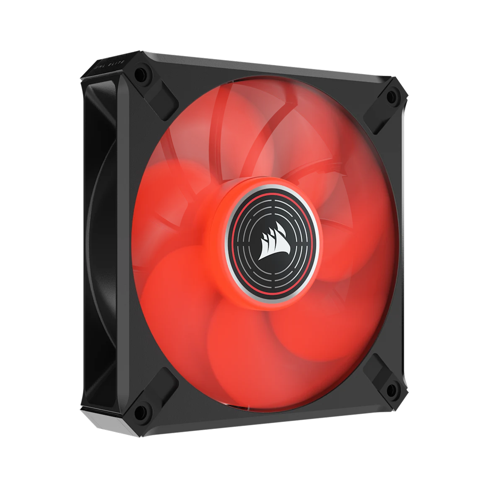 CORSAIR ML120 LED ELITE Red Premium PWM Magnetic Levitation Fan - 120mm