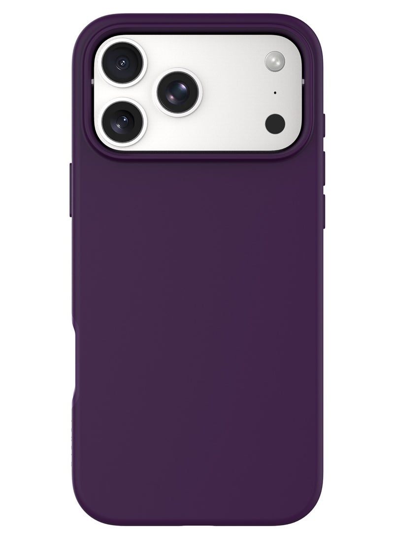 Levelo Dale MagSafe TPU+PC Solid Case For Apple iPhone 18 Pro Max - Burgundy