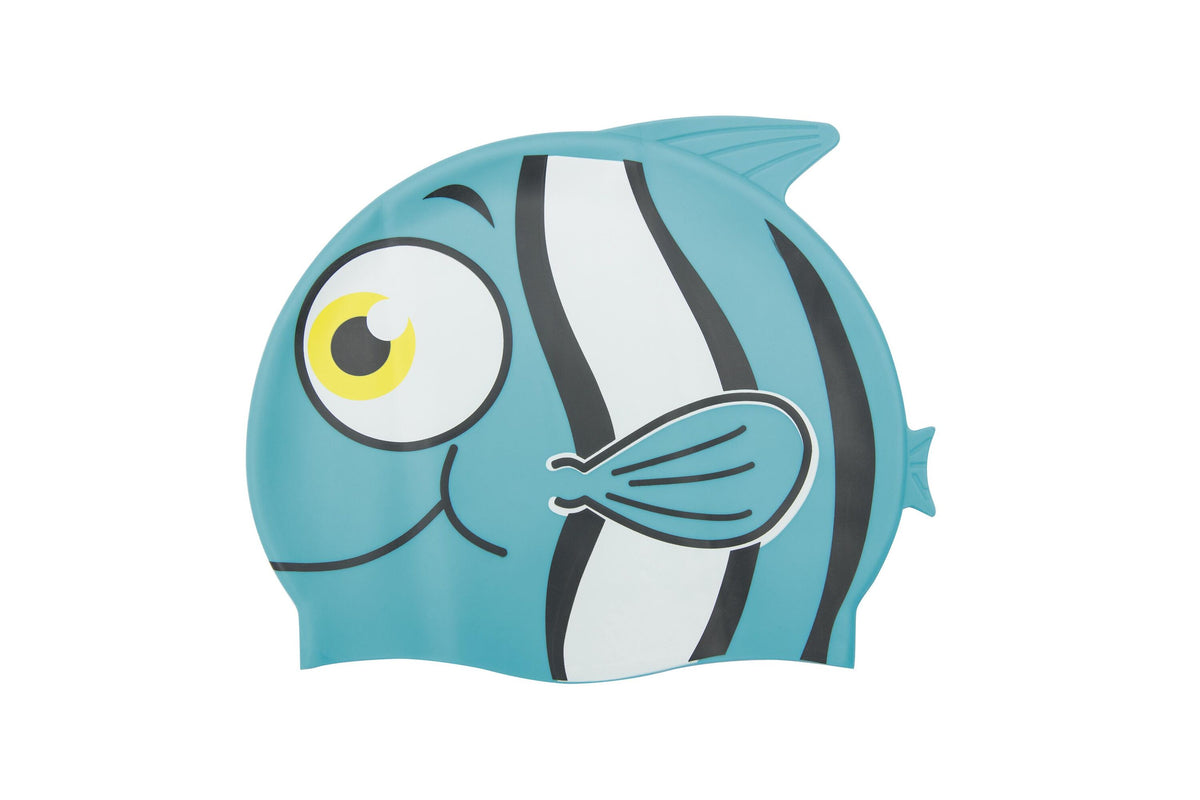 Bestway  Lil' Buddy Swim Cap (Contents:One Swim Cap, 3 Assorted Colors) Age 3+
