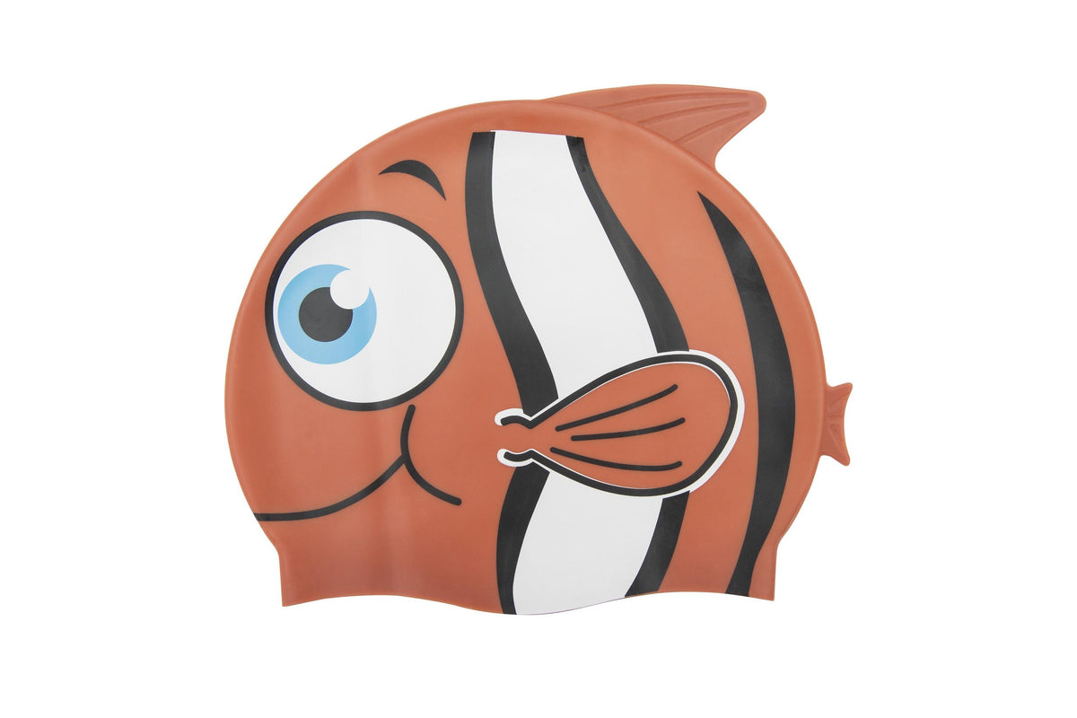 Bestway  Lil' Buddy Swim Cap (Contents:One Swim Cap, 3 Assorted Colors) Age 3+