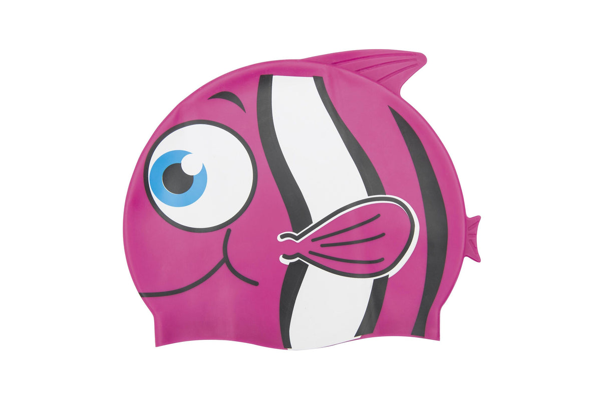 Bestway  Lil' Buddy Swim Cap (Contents:One Swim Cap, 3 Assorted Colors) Age 3+