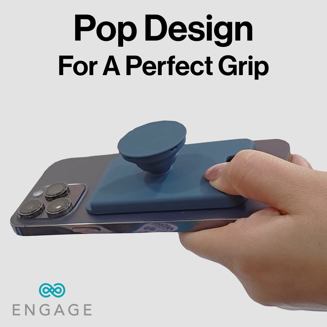 Engage Magsafe Wallet With Popgrip (Pink)