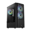 Aerocool Quantum Mesh V3 RGB Mid Tower Case - Black