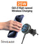 iEngage Qi2 Wireless Charger With Cooler And Air Vent Holder
