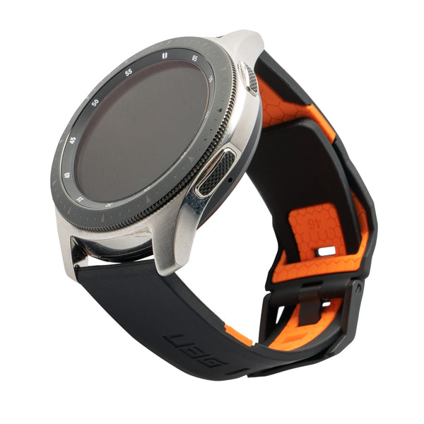 UAG Universal Watch (22mm Lugs) Civilian Strap - Black/Orange
