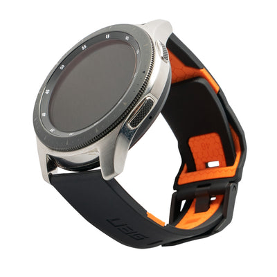 UAG Universal Watch (22mm Lugs) Civilian Strap - Black/Orange