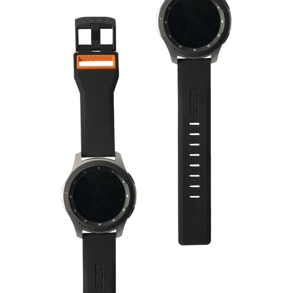 UAG Universal Watch (22mm Lugs) Civilian Strap - Black/Orange