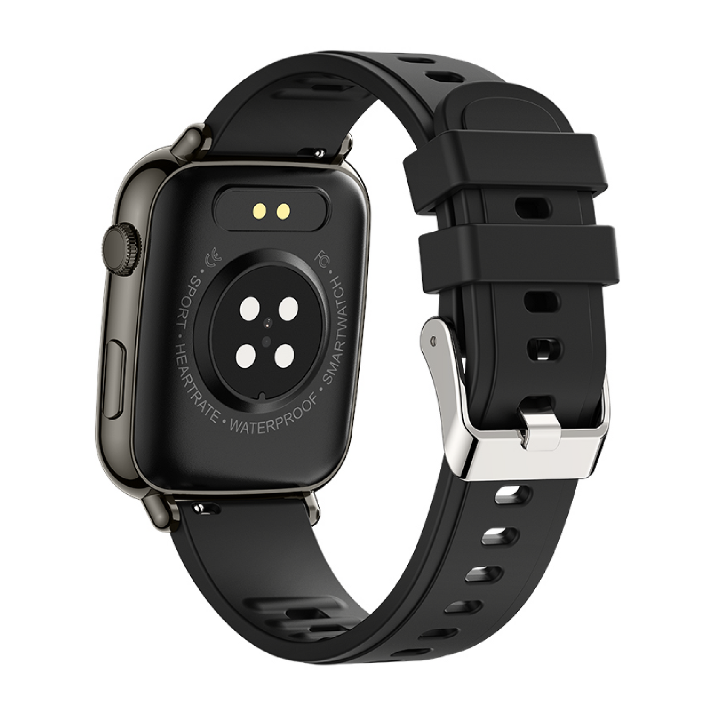 Porodo Verge Smart Watch Fitness & Health Tracking - Black Smart Watches