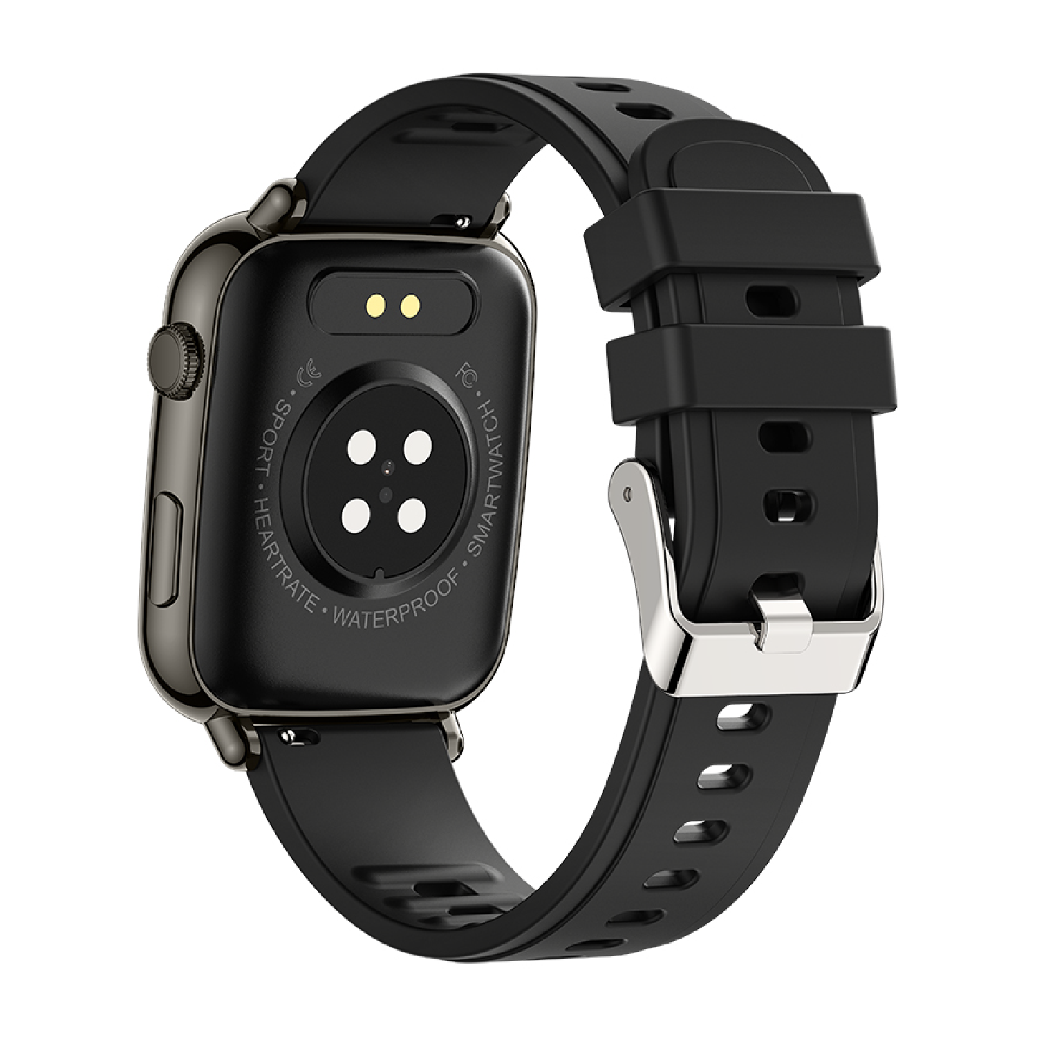 Porodo Verge Smart Watch Fitness & Health Tracking - Black Smart Watches