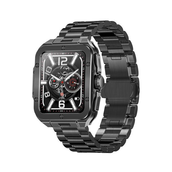 Swiss Military Smart Watch Gun Frame Gun Stainless Steel Strap Smart Watches